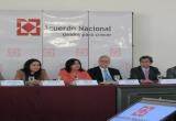 La presidenta del Consejo de Ministros, Ana Jara, y el ministro de Salud, Anibal Vásquez, participaron en la sesión del Acuerdo Nacional.