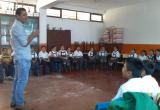 Coprosec y Seguridad Ciudadana de Trujillo están llevando charlas al colegio. (Foto MPT)