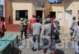Trabajadores protestaron contra la empresa Amazon Constructores. (Foto UN Diario)