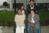 Miembros de la Asociación de Discapacitados de Trujillo piden apoyo de las autoridades.