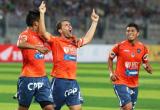 Jugadores de la UCV celebran el triunfo ante el Alianza Lima.(Foto cortesía El Comercio)
