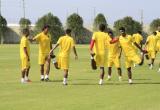 La UCV en plenos entrenamientos preparándose para la gran final. (Foto cortesía UCV)