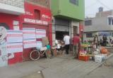 Rutas bloqueadas y alimentos mal conservados se hallaron en mercado. Foto: Trujillo en Línea