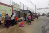 Comerciantes cerraron la calle para vender sus productos. Foto: Trujillo en Línea