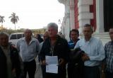 Dirigentes criticaron a alcalde de Trujillo por no recibirlos. Foto: Trujillo en Línea
