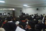 Audiencia se suspendió por falta de documentación. Foto: Trujillo en Línea