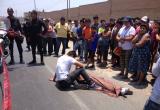 Accidente se produjo al mediodía. Foto: Trujillo en Línea