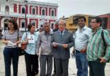 Profesor presentó su candidatura para las elecciones del 16 de octubre. Foto: Trujillo en Línea