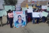Familiares exigieron justicia en los exteriores. Foto: Trujillo en Línea