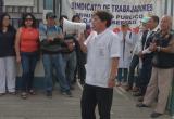 Sede fue tomada por varias horas. Foto: Trujillo en Línea