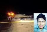 A sangre fría le dispararon a este joven. Composición de Trujillo en Línea