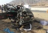 Camioneta quedó totalmente deshecha. Foto: Trujillo en Línea