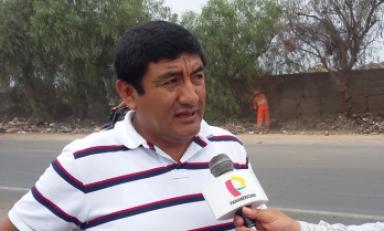 Funcionario se pronunció mientras se realizaba la limpieza en la avenida González Prada. Foto: Segat