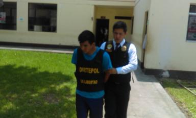 Sujeto fue llevado a complejo policial Alcides Vigo. Foto: Trujillo en Línea