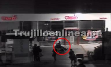 Sujeto en silla de ruedas habría sido uno de los delincuentes. Foto: Cortesía