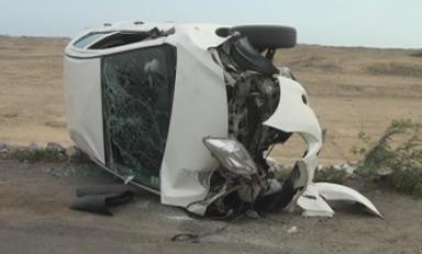 Accidente ocurrió a la altura de Chan Chan.