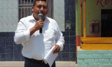 José Ruiz Vega, alcalde del distrito de Huanchaco.