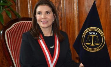 Ana María Aranda Rodríguez, fue ratificada en la Jefatura Suprema de la OCMA.