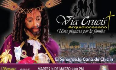 Este martes 31 de marzo será el Vía Crucis Arquidiocesano de Trujillo. (Foto cortesía)