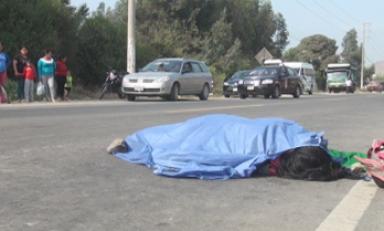 Accidente fatal en Quirihuac.