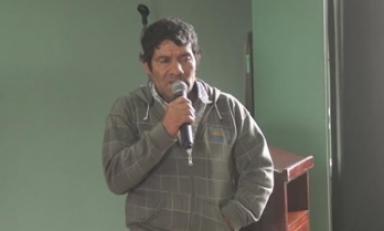 Benito Caipo, dirigente vecinal de Los Olivos es extorsionado y teme por su vida. (Foto Trujilloenlinea.pe)