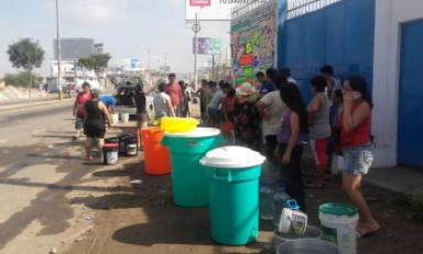 Solo Moche y Salaverry tendrán agua. Foto: Trujillo en Línea