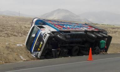 Quedó a un costado de la pista. Foto: Trujillo en Línea