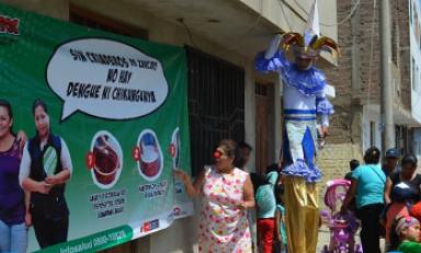Campañas de difusión, control y prevención contra el dengue se realizan en los diferentes distritos de La Libertad.