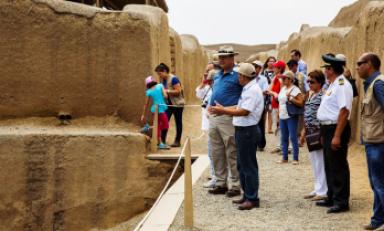 Cientos de visitantes en La Libertad. Foto: Trujillo en Línea