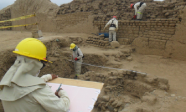 Desde hace tres meses se viene realizando una investigación en la Huaca Toledo. (Foto Andina)