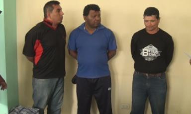 Estaban dentro de vivienda cuando fueron detenidos. Foto: Trujillo en Línea