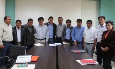 Ceremonia de instalación del Instituto Vial Provincial de Otuzco.(Foto cortesía)