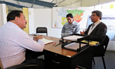 Autoridades sostuvieron reunión de coordinación hoy por la mañana. (Foto: Difusión)