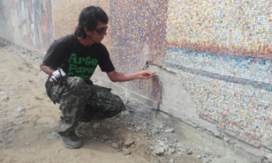 Trujillo Cambian Veredas Y Destruyen Uno De Los Murales Mas Grandes