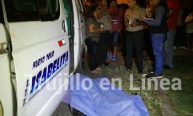 Víctima era empresario transportista, dueño de tres combis. Accidente registrado la noche de ayer. Foto: Trujillo en Línea
