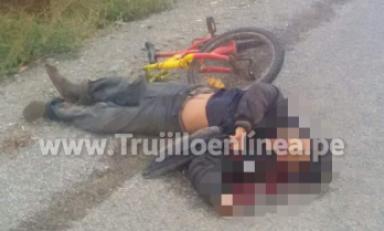 Cuerpo todavía no fue identificado. Foto: Trujillo en Línea