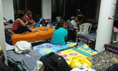 Cumplirán cinco meses viviendo en estas condiciones. Foto: Trujillo en Línea