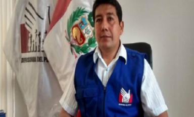 José Luis Agüero Lobatón, comisionado de la Defensoría del Pueblo en La Libertad. (Foto cortesía RPP)