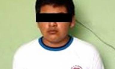 Escolar fue retenido dentro de colegio con arma de fuego. Foto: PNP