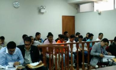 Audiencia duró 18 horas. Foto: Corte Superior de Justicia La Libertad