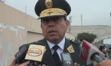 Jefe de la región policial La Libertad, César Gentille. Foto: Trujillo en Línea