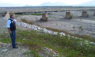 Funcionario supervisó río Chicama. Foto: Trujillo en Línea