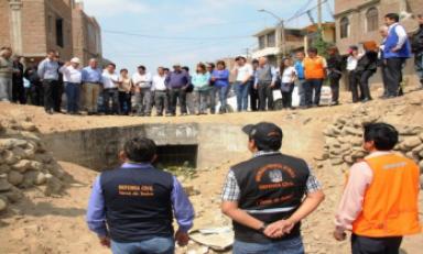 Las autoridades municipales inspeccionaron las quebradas San Ildefonso, El León y San Carlos. (Foto cortesía)