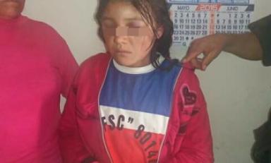 Menor lloraba desconsolada en los brazos de su abuela. Foto: Trujillo en Línea