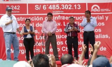 El ministro de Vivienda, Milton von Hesse, aseguró que el Estado seguirá siendo propietario de Sedalib. (Foto Facebook MVCS)