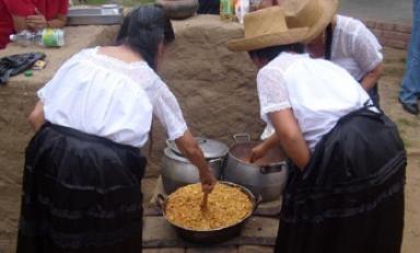La tradicional sopa teóloga es un potaje típico de Moche que se prepara por Semana Santa. (Foto cortesía)