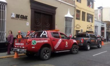La espera duró más de hora y media. Foto. Trujillo en Línea