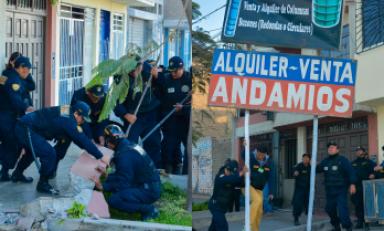 Operativo inició a las 5:00 a.m. Foto: Trujillo en Línea