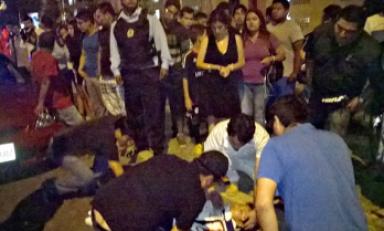 La menor de 10 años fue atropellada cuando manejaba su bicicleta. (Foto cortesía Serenazgo MPT)