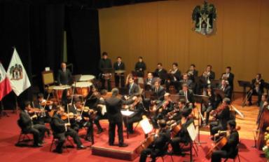 Orquesta Sinfónica de Trujillo. (Foto cortesía)